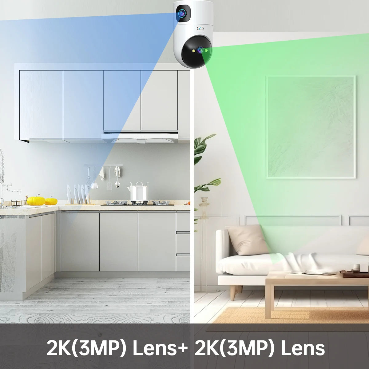 Dual Lens Dual Security Camera 5G WiFi