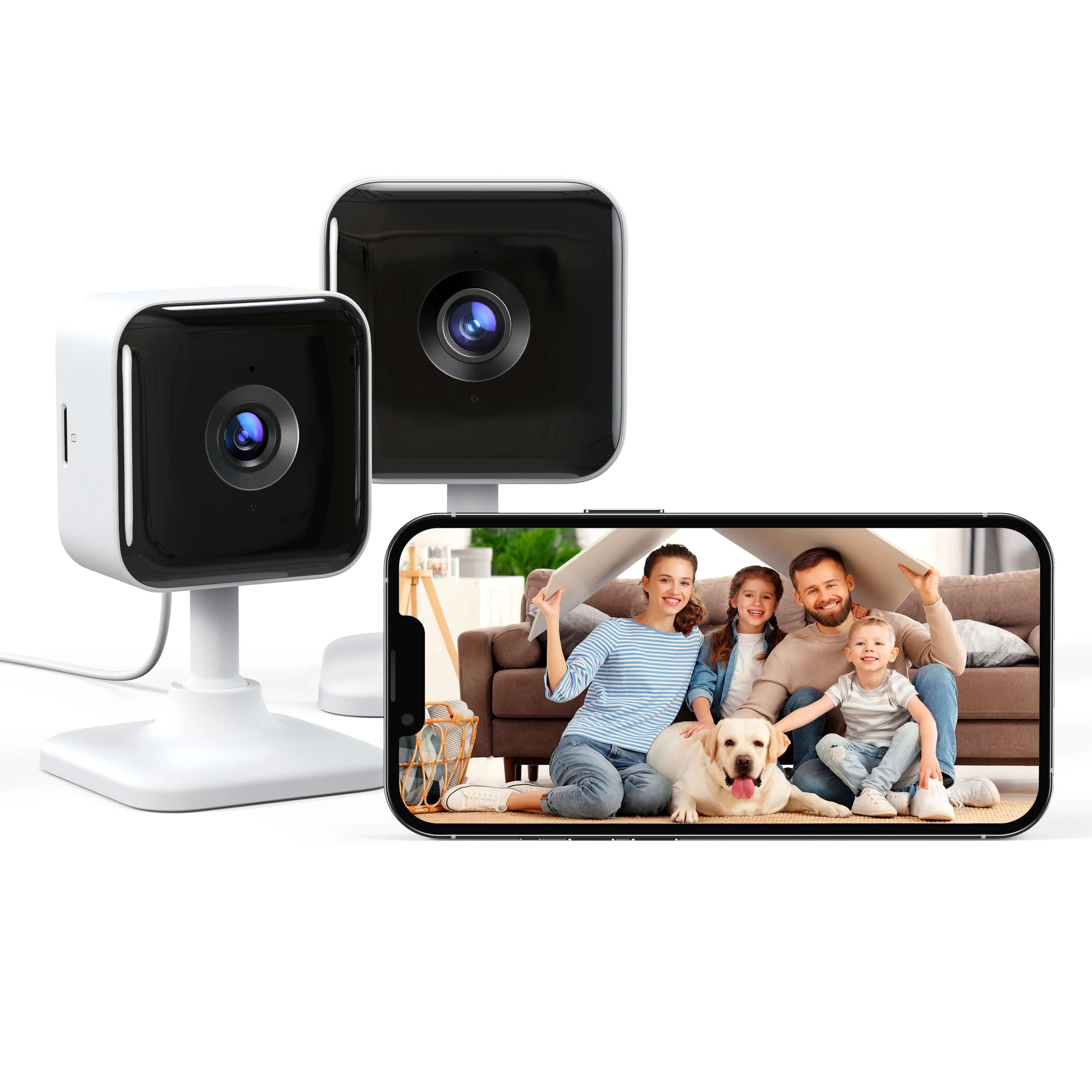 (2 Pack) Indoor Security Camera