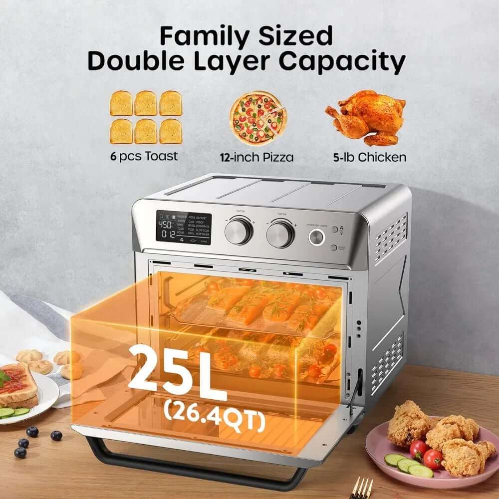 15-in-1 Airfryer Toaster Oven