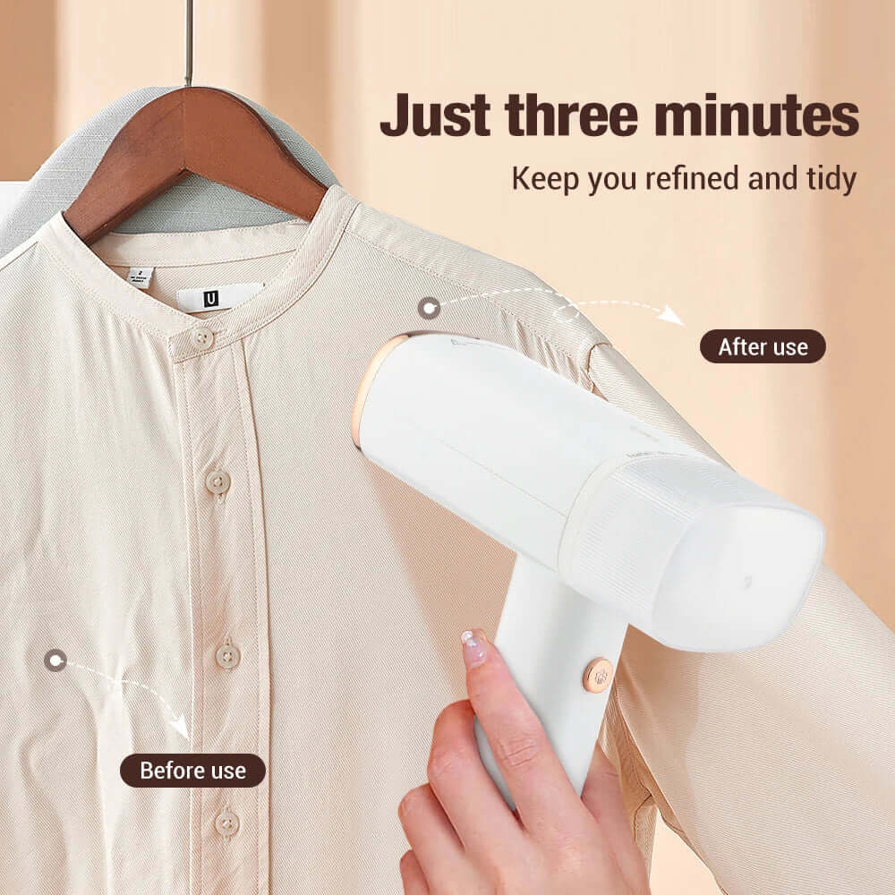 Handheld Mini Portable Garment Steamer 1000W - Electro Super Store