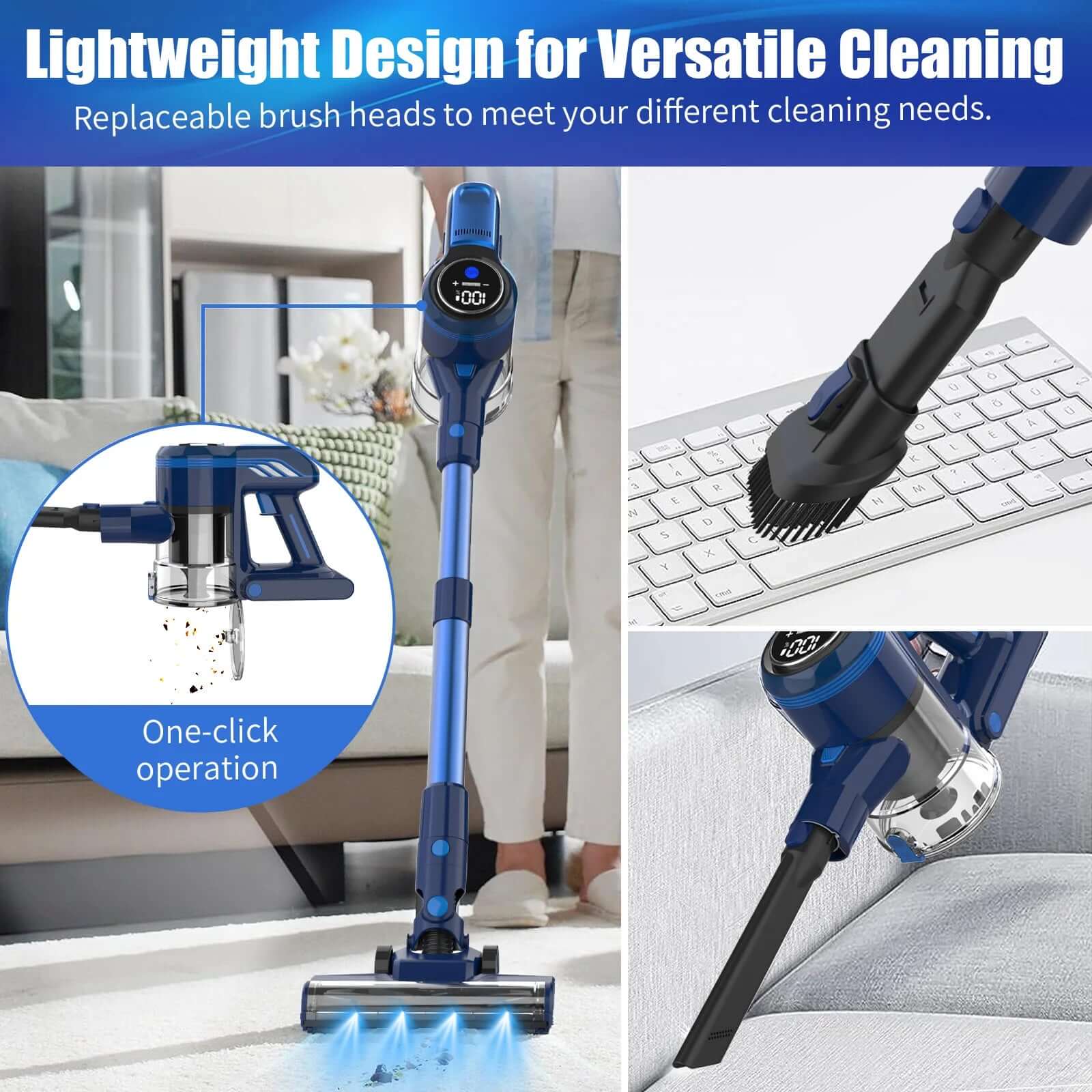 Handheld Cordless Wireless Vacuum Cleaner - Electro Super Store