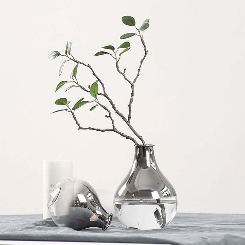 Nan Sheng Modern Minimalist Furnishings Ornament Nordic Style Glass Vase - Electro Super Store